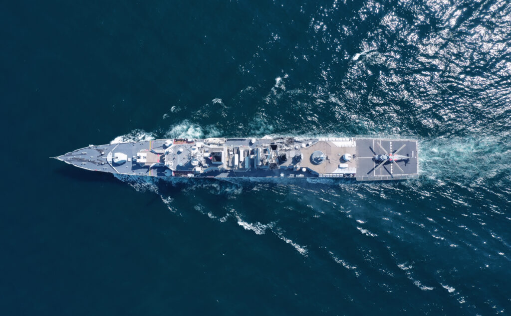 Military ship